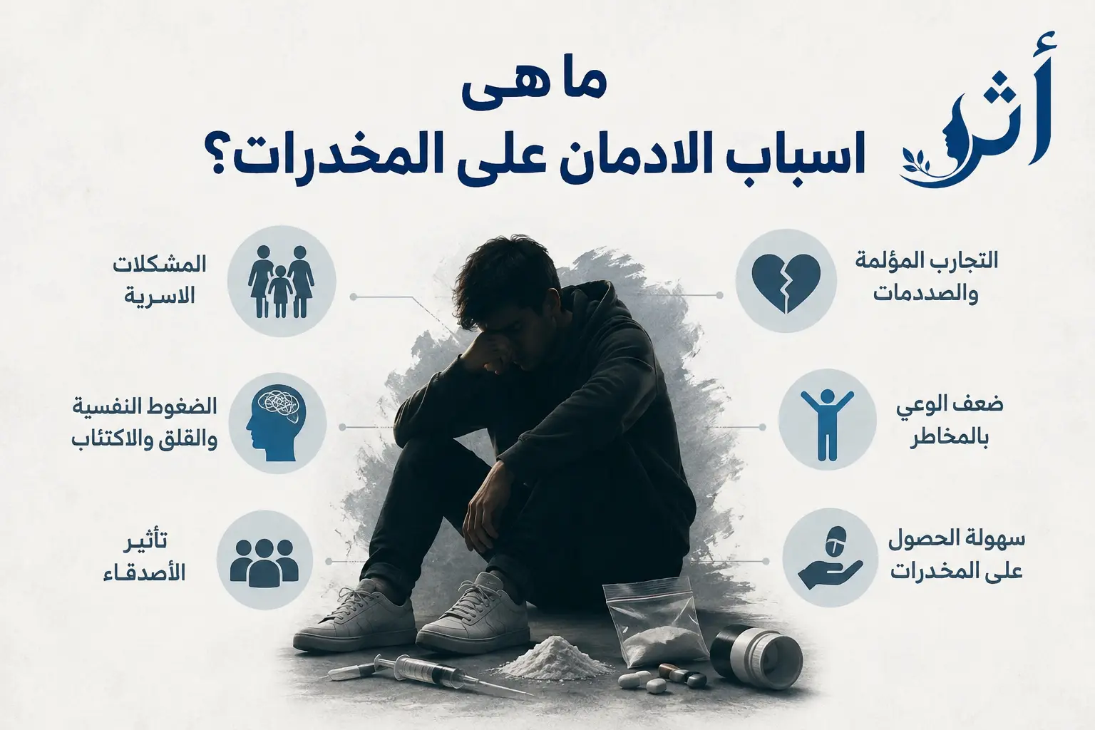 ما هى اسباب الادمان على المخدرات؟