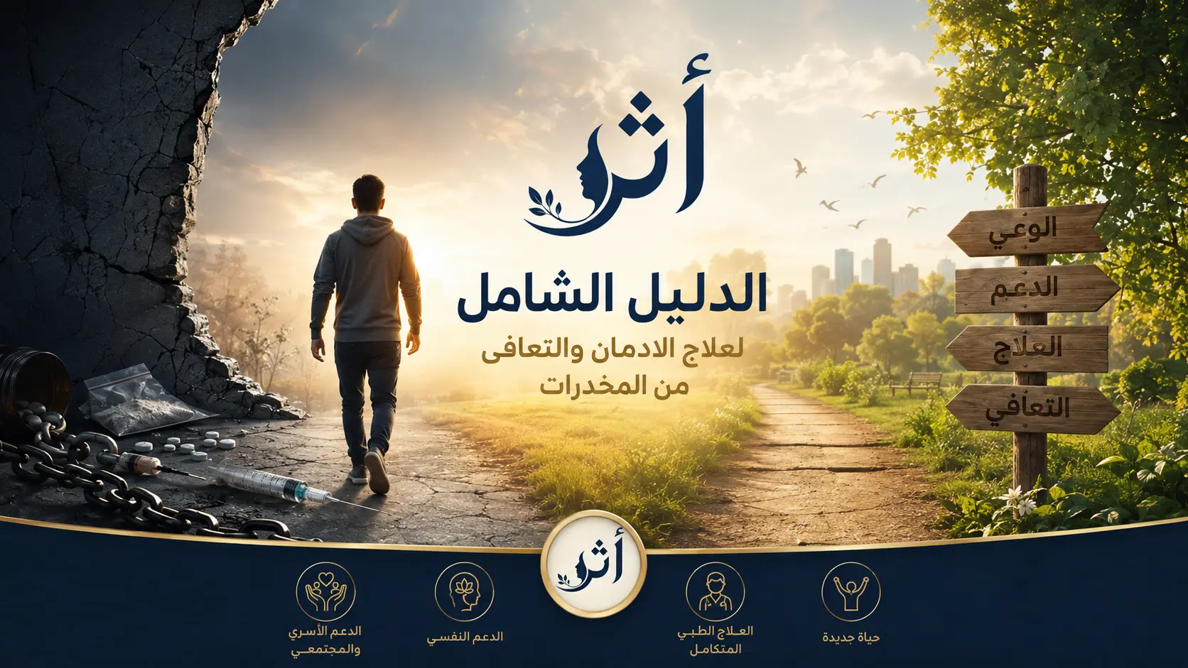 دليلك الشامل لعلاج الإدمان والتعافي من المخدرات