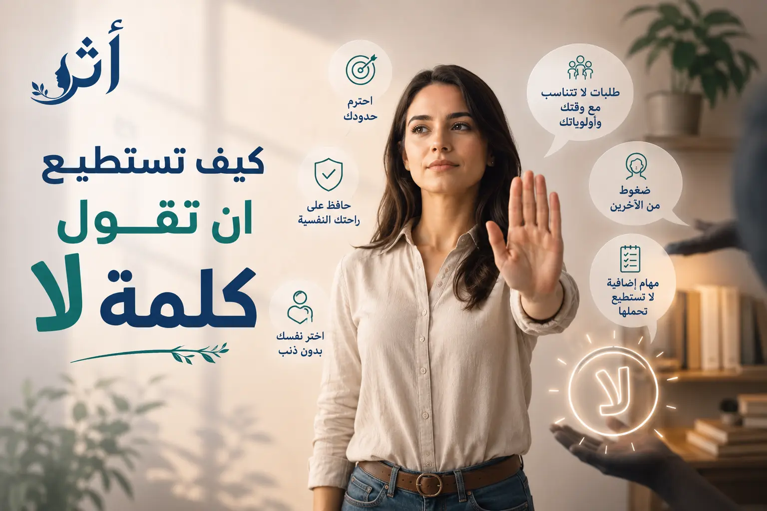 كيف تستطيع ان تقول كلمة “لا”؟