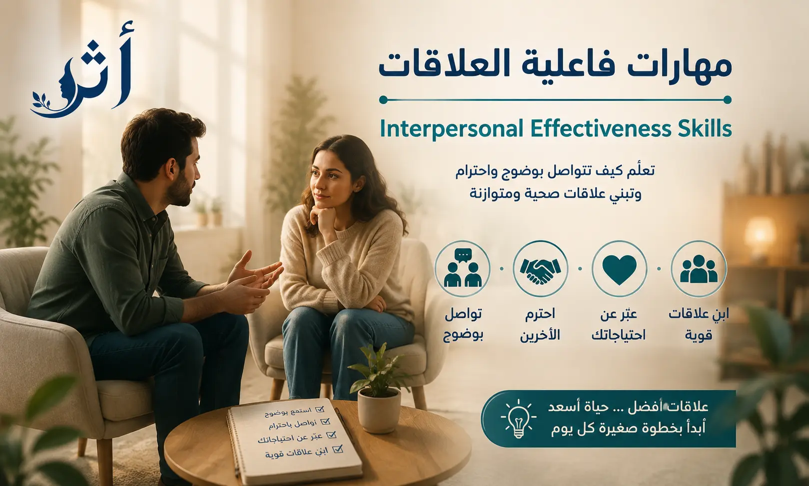 مهارات فاعلية العلاقات Interpersonal Effectiveness Skills