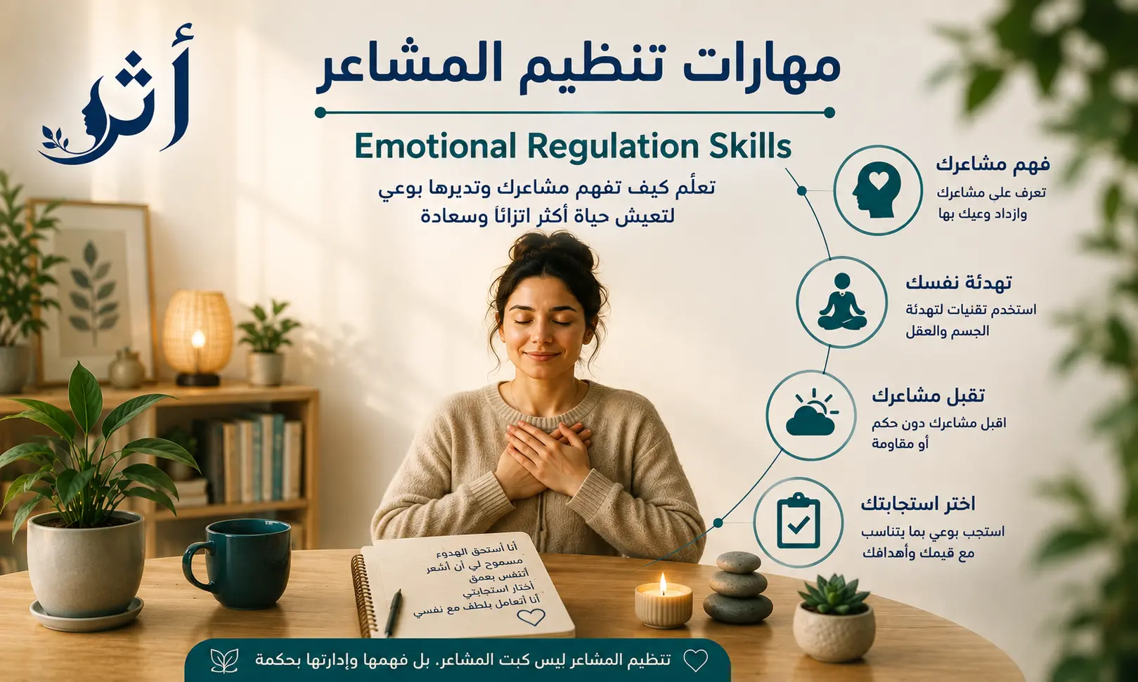مهارات تنظيم المشاعر Emotional Regulation Skills