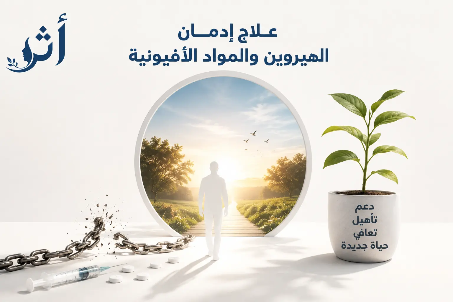 علاج إدمان الهيروين والمواد الأفيونية