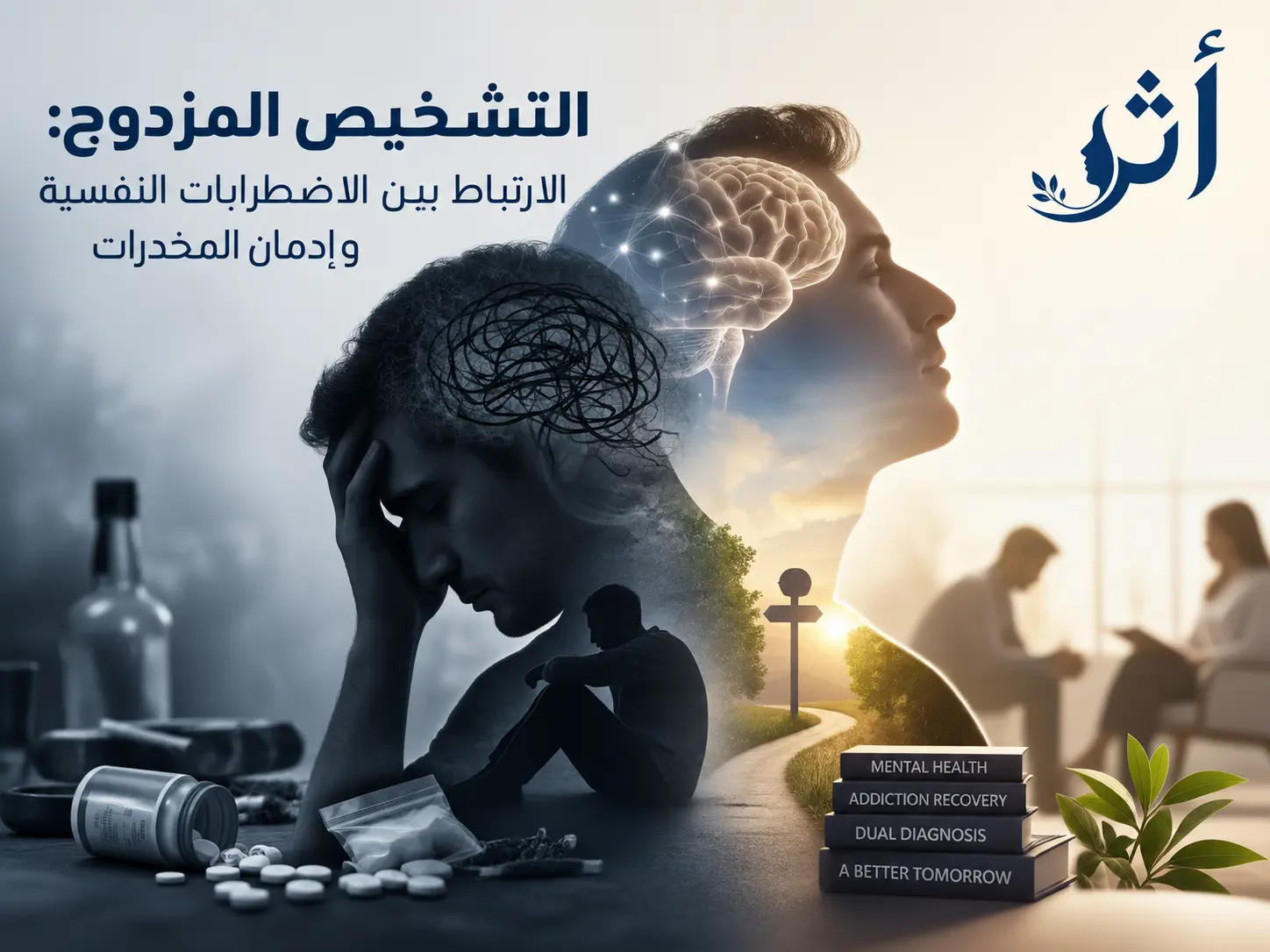 التشخيص المزدوج: الارتباط بين الاضطرابات النفسية وإدمان المخدرات