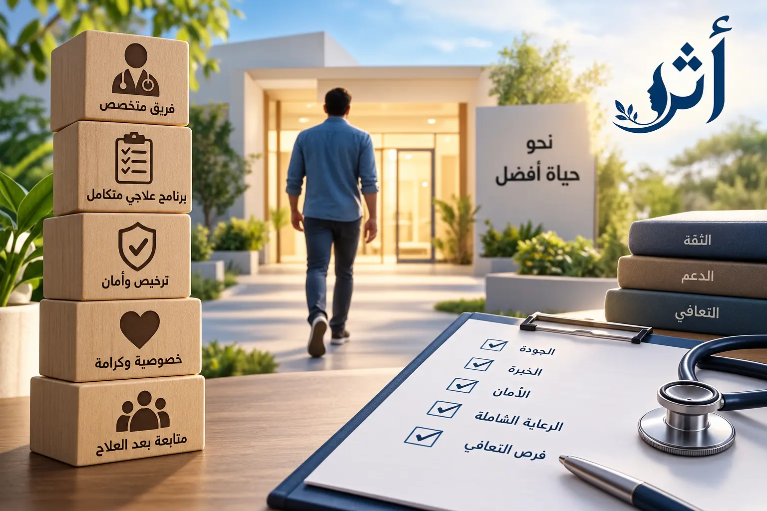 معايير اختيار أفضل مصحة لعلاج الإدمان في مصر